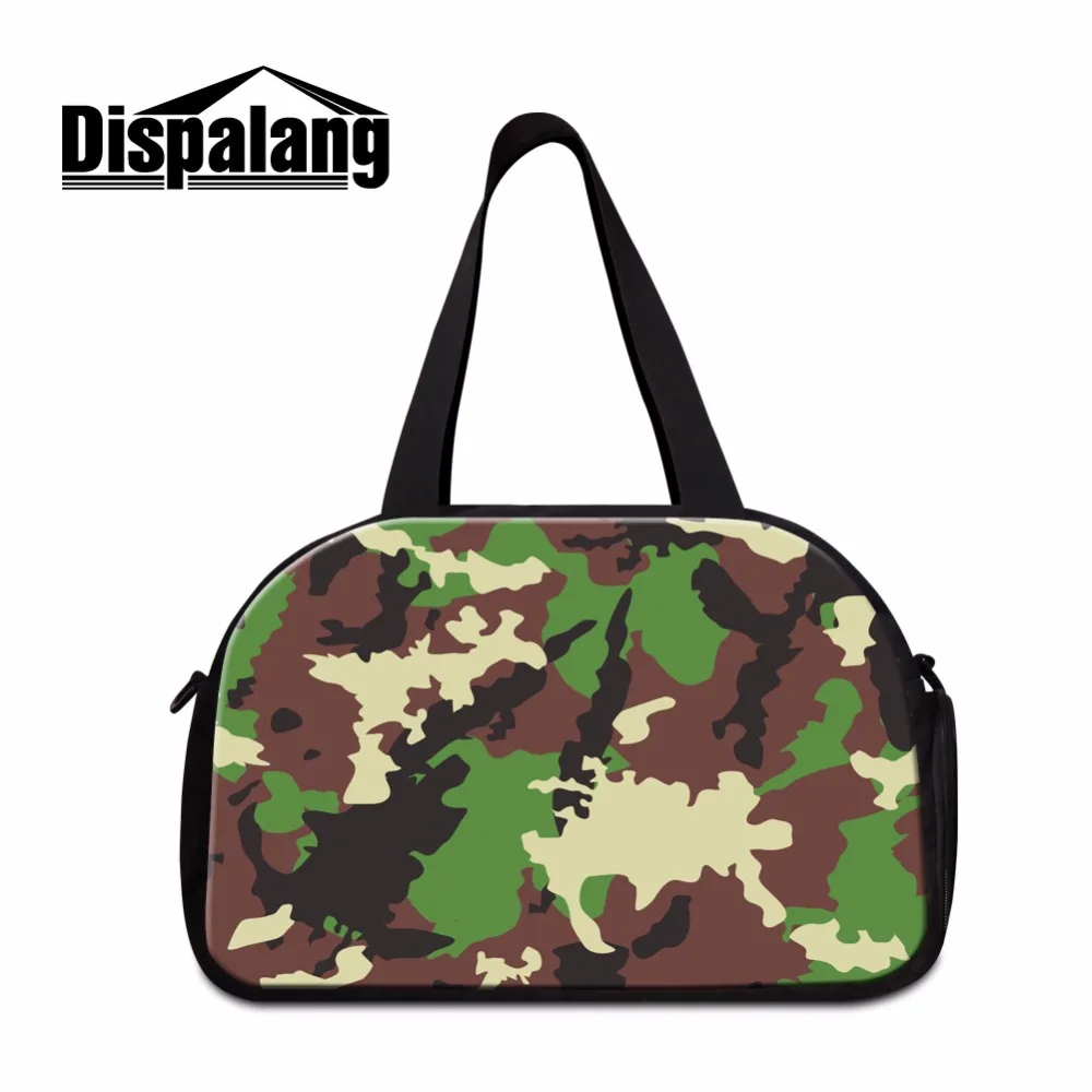 Dispalang Camouflage medium travel duffel bags Mens travel handbags