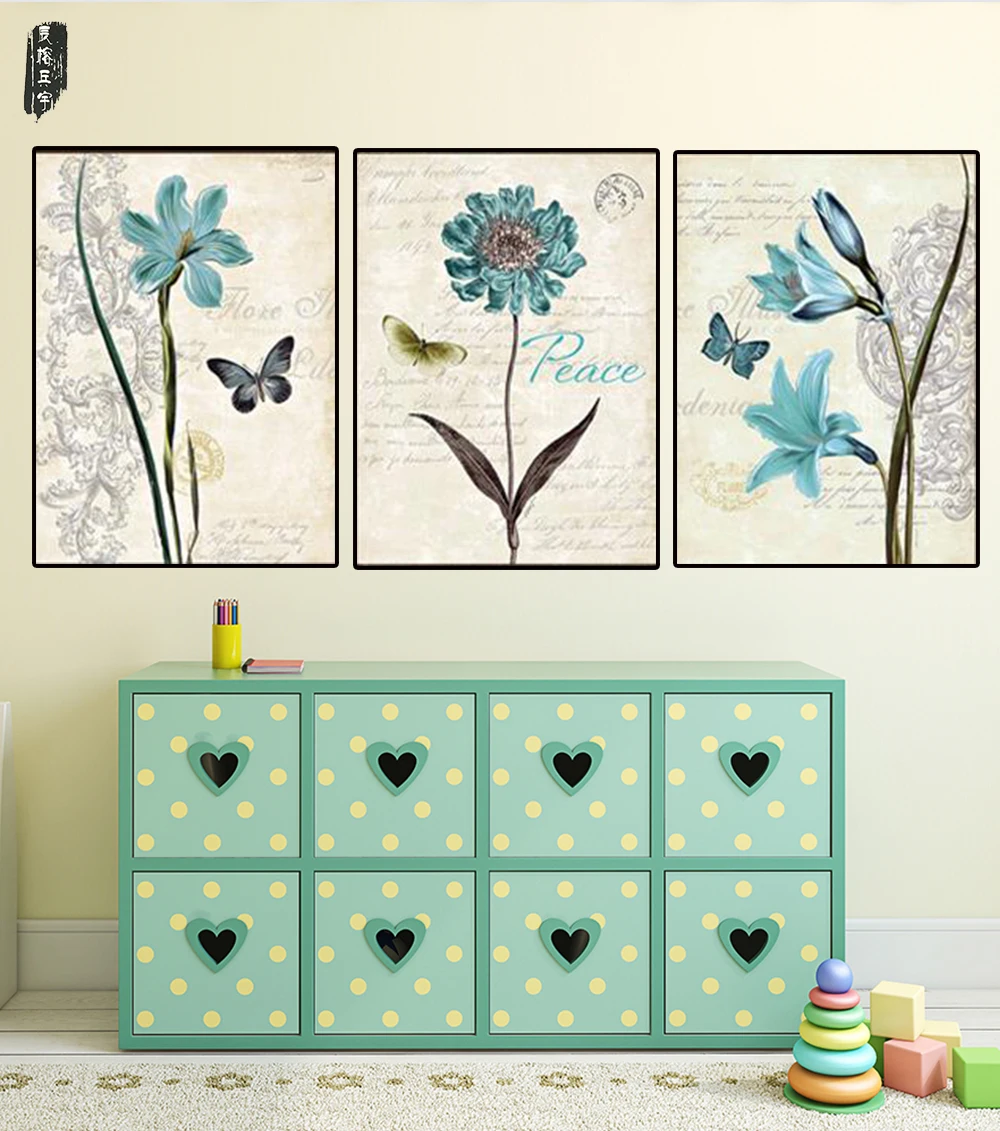 

Abstract Flower Oil Painting Posters and Prints Nordic Modern Home Decoration Modular Wall Art Coloring Pictures