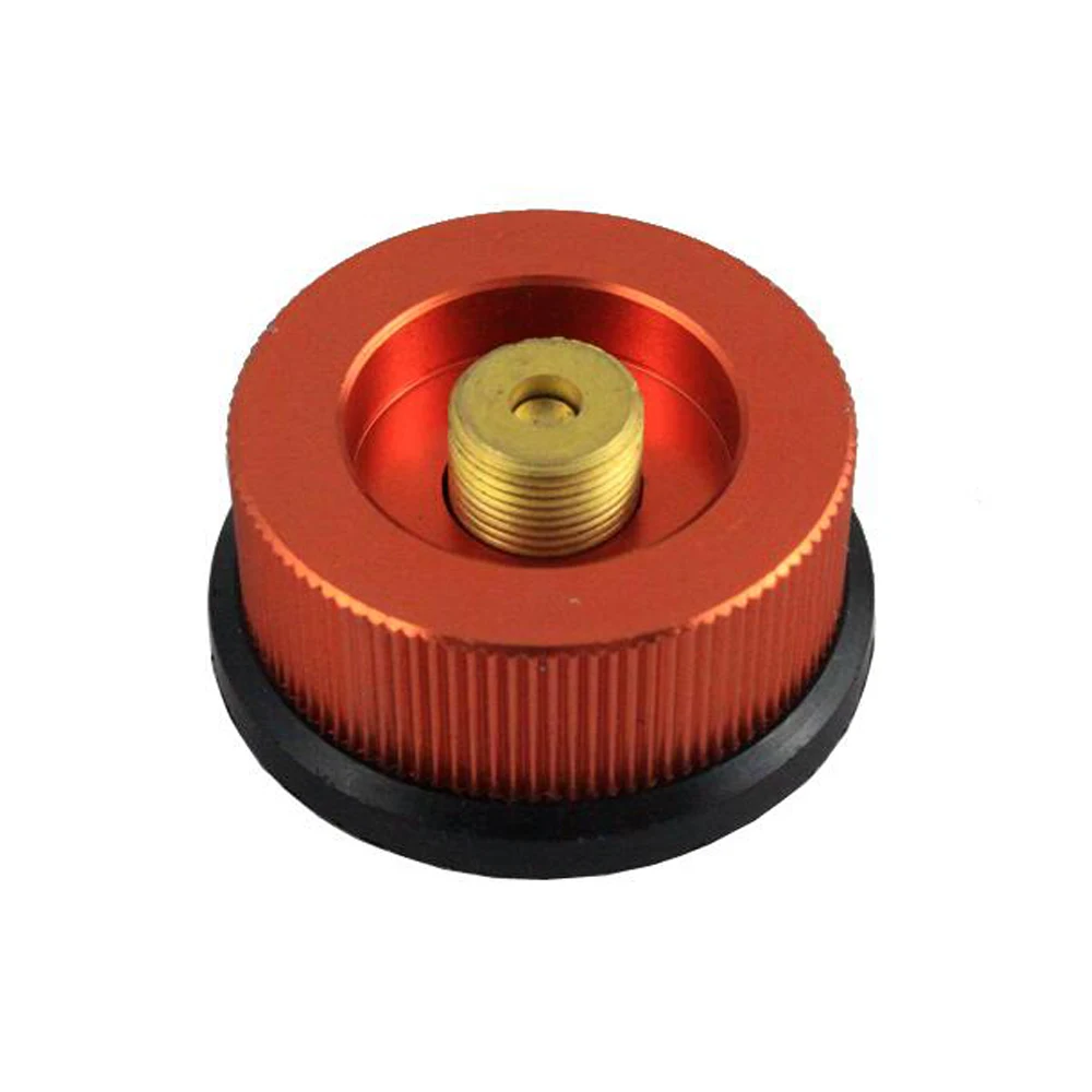 

Outdoor Picnic Gas Stove Burner Split Type Furnace Adapter Auto-off Gas Cartridge Tank Converter Connector Camping Equipment
