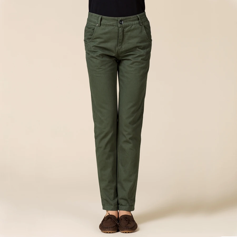 ladies khaki work pants