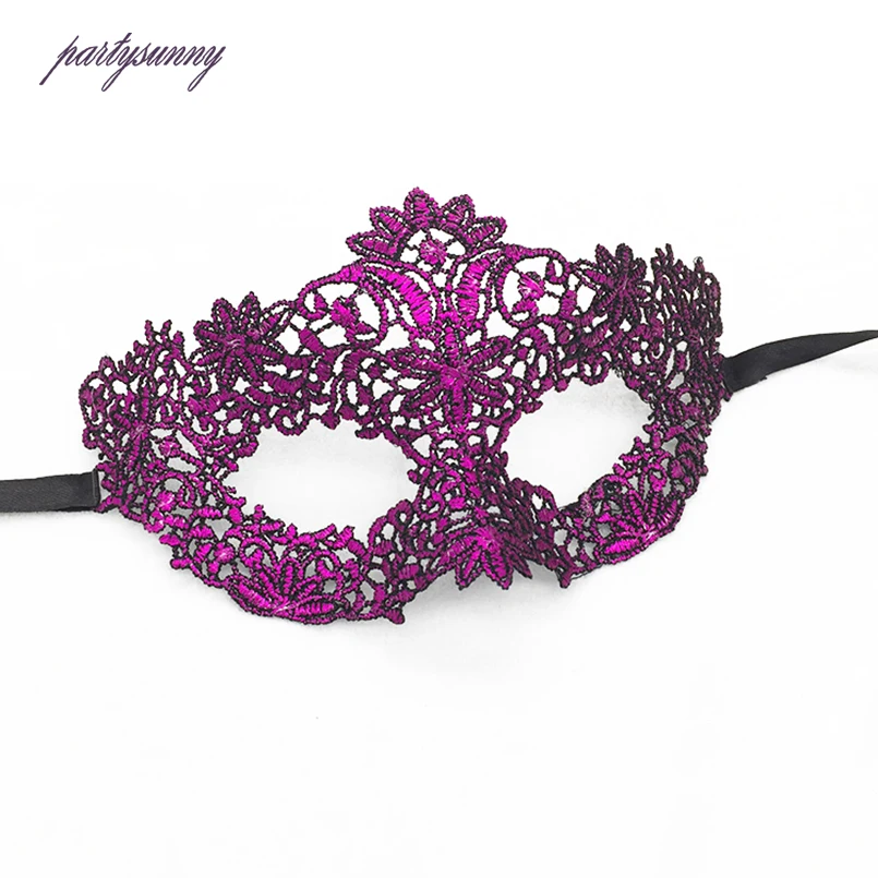 PF кружева маска для маскарада Хэллоуин сексуальный Женские маски для глаз для праздничный Костюм Венецианский партии поставить аксессуары LM022