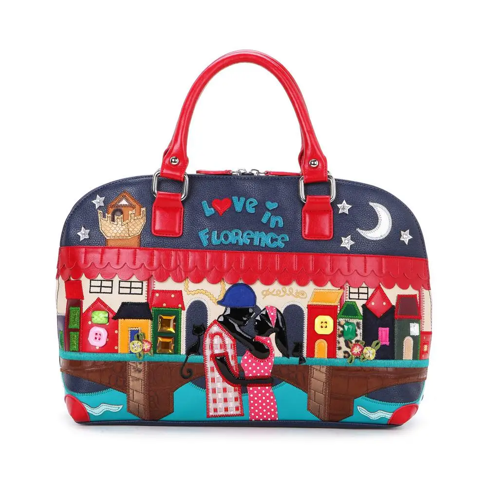 Braccialini 's same designer Florence Italy women's handbag fashion