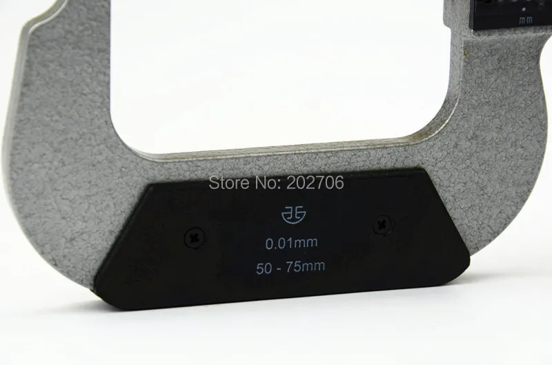 Высокое качество xibei бренд 50-75мм* 0,01 мм Микрометр с счетчиком чтения цифровой микрометр наружный счетчик микрометр