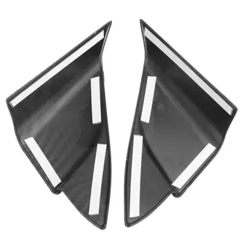 

2PCS ABS Carbon Fiber Interior Front Triangle Frame Cover For Toyota/ Camry 2018