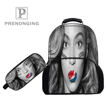 

Custom 17inch beyonce_singerBackpacks Pen Bags 3D Printing School Women Men Travel Bags Boys Girls Book Computers Bag#1031-11-4
