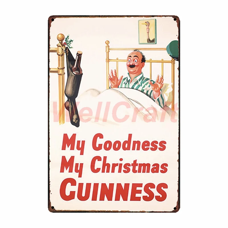 [WellCraft] Guinness металлический плакат настенная доска пивная роспись античный оловянный Знак подарок винтажное ремесло туристический сувенир FG-209