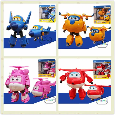 15 см игрушки Super Wings мини роботы трансформеры самолет экшн фигурки для мальчиков