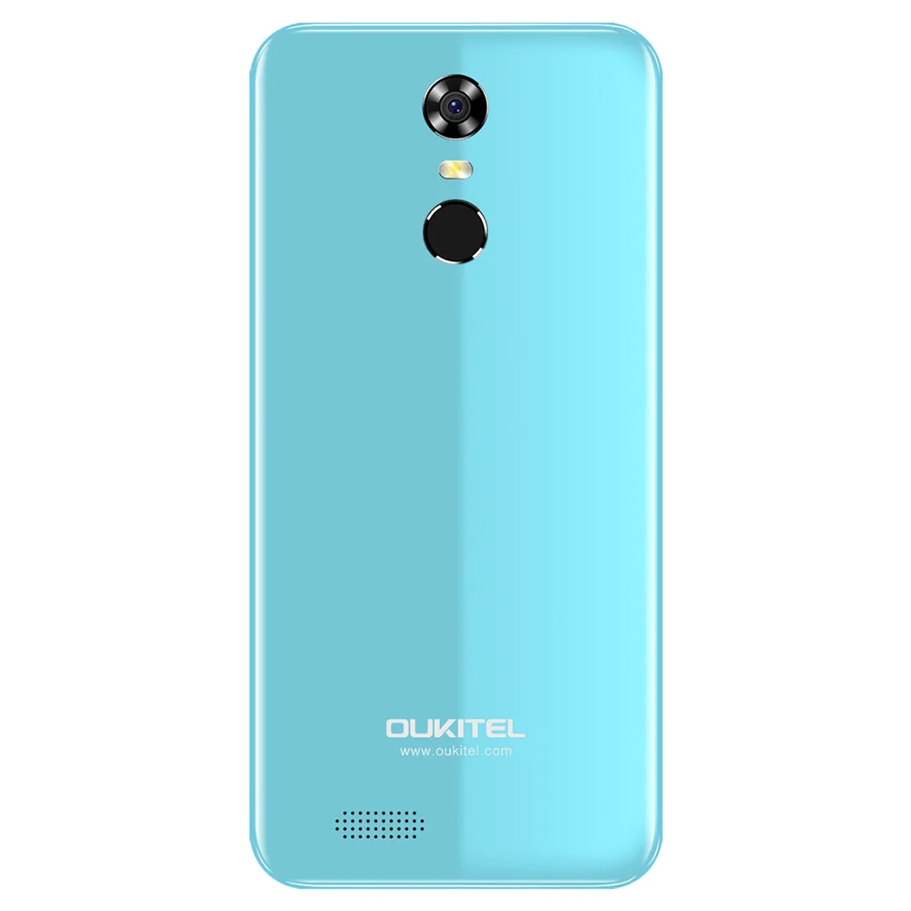 OUKITEL C8 3G Phablet Smartphone 5.5 Inch Android 7.0 MTK6580A Quad Core 1.3GHz 16GB ROM Fingerprint Scanner 8.0MP Rear Camera