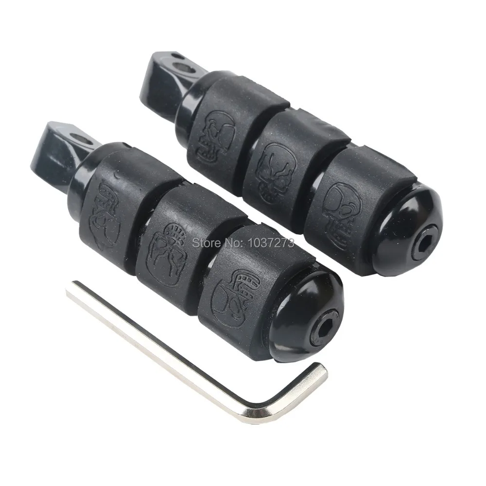 Front Footrest Footpegs For Honda Shadow 1100 VT1100C Valkyrie 1997 2004