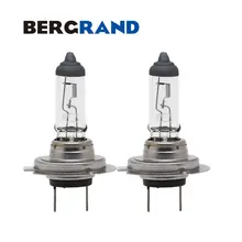 H7 100W галогенная лампа PX26d, прозрачный стеклянный головной светильник, противотуманный светильник, кварцевое стекло, 3100 K, 12 V, светильник для авто, 2 шт