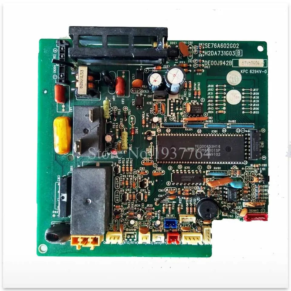 

95% new for Air conditioning computer board circuit board SE76A602G02 DE00J942B H2DA731G03B good working