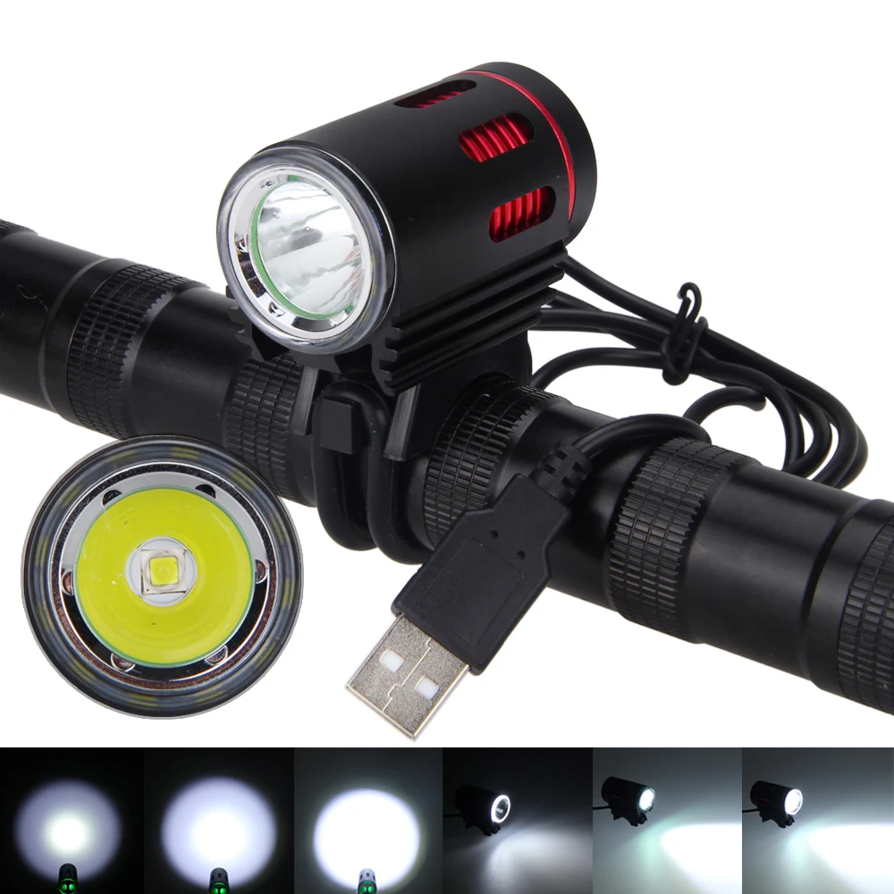 Newest Xml2 Led Bike Light 5000lumen Rechargeable Bicycle Light Led