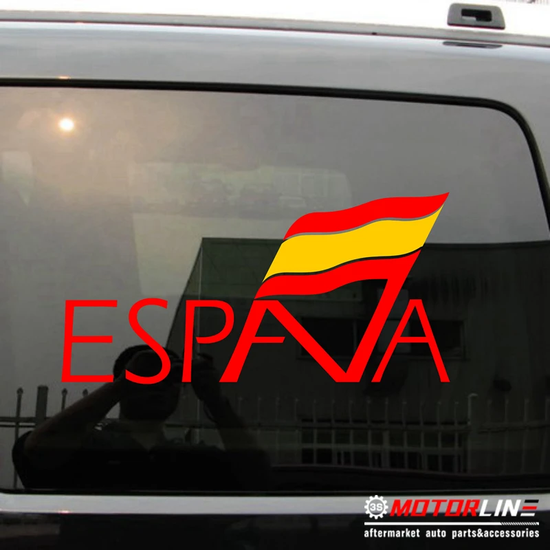 

Espana Spain Flag Decal Sticker Car Vinyl Spanish pick size no bkgrd