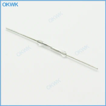 

OKWK Y213 dry reed pipe magnetic control switch 2*14 mm normally open magnetic induction switch and Free Shipping.