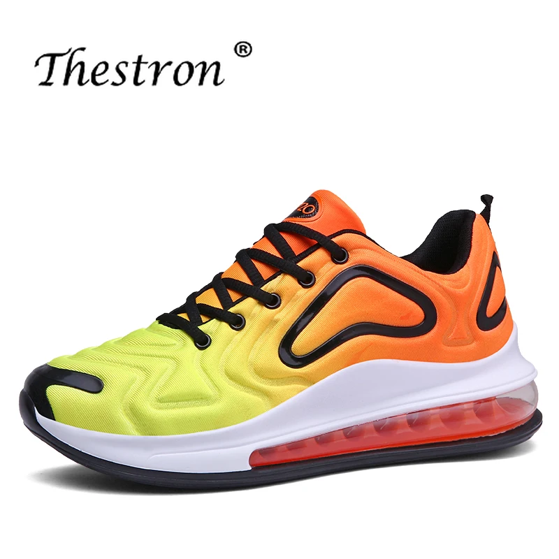 

High Quality Outdoor Walking Sneakers Air Cushion Running Sports Shoes Lovers Damping Jogging Sneakers Non-Slip Athletic Shoe