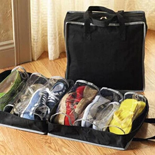 

Portable Home Travel Luggage Shoes Storage Zipper Dust Bag Case Organizer
