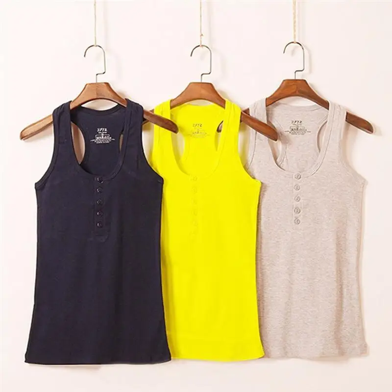 Buy Women Tank Top 2016 Summer Solid Tanks Camisole