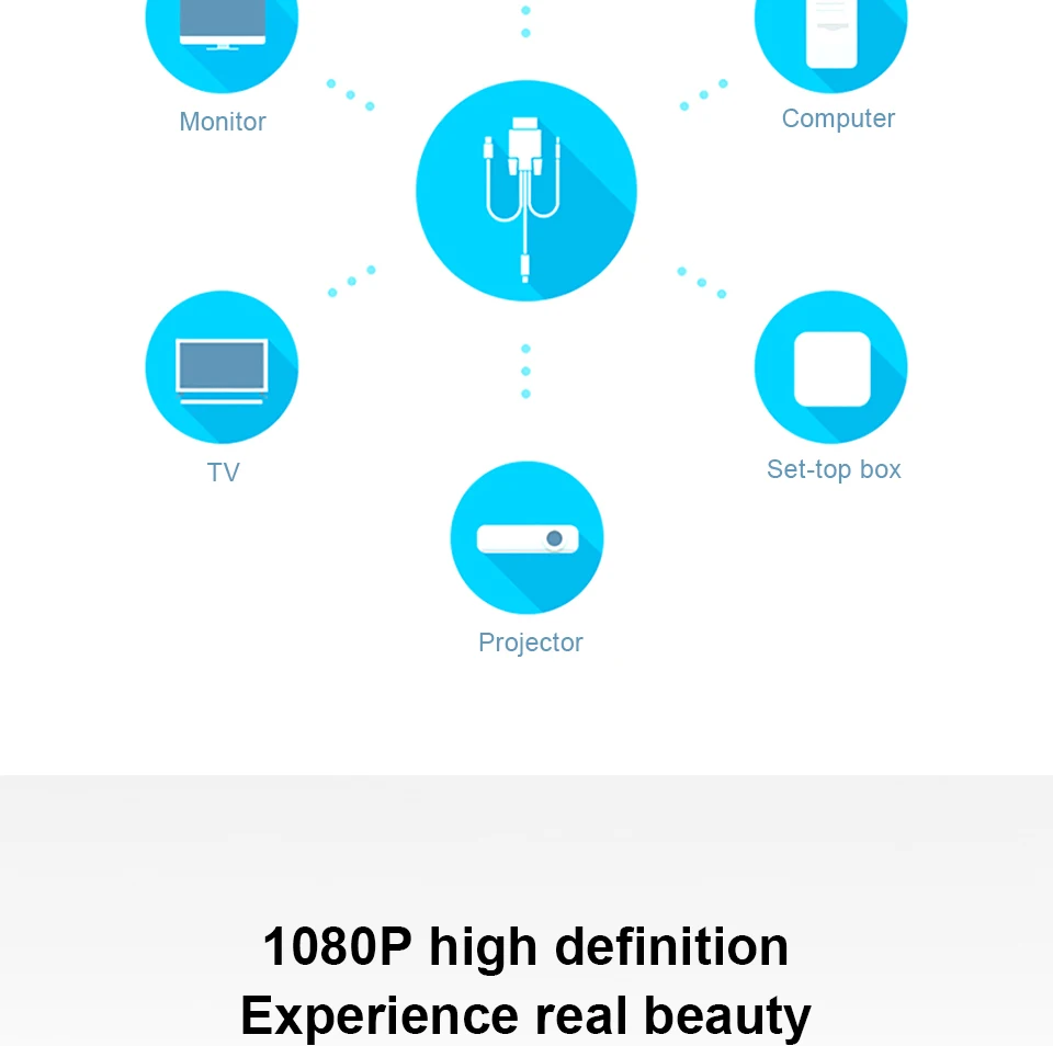 QGEEM VGA в HDMI кабель с аудио 1080 P@ 60 Гц VGA HDMI адаптер конвертер мужчин и мужчин для ноутбука проектор Ps3 Xbox HDMI VGA