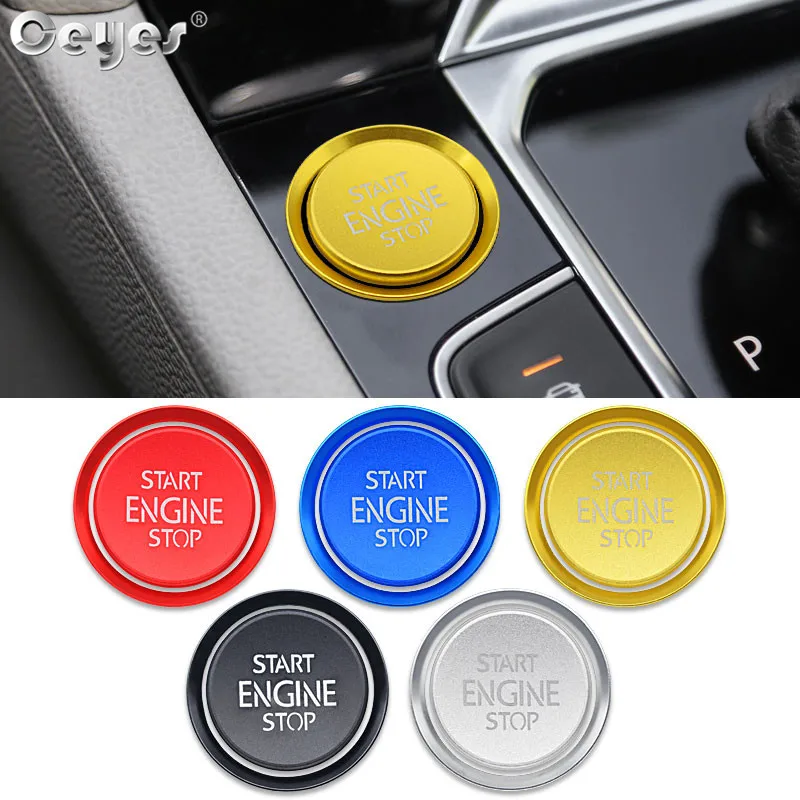 For Ford Explorer 2016 2017 2018 Interior Start Engine Stop Button Switch Cover