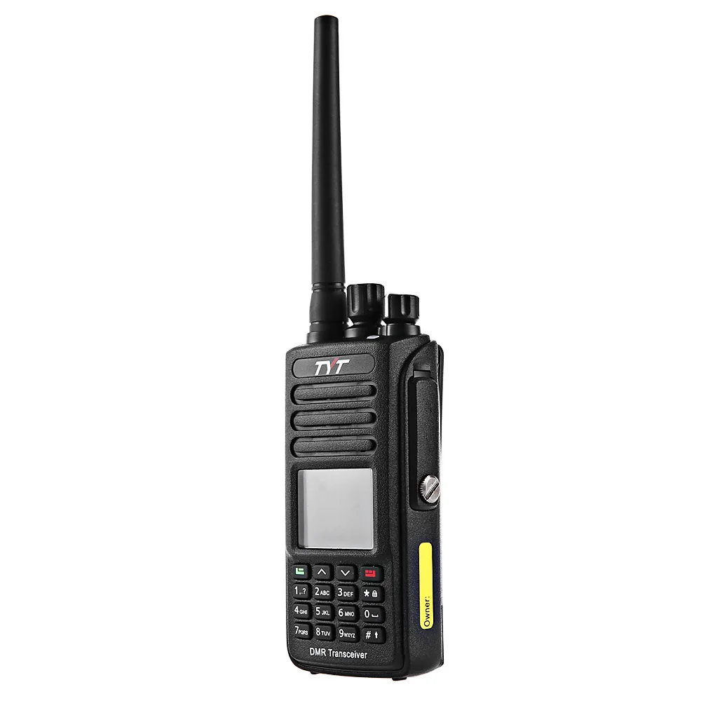 TYT MD 390 DMR Цифровой Walkie Talkie IP67 Водонепроницаемый ручной трансивер 1000 Каналы UHF400 480MHz