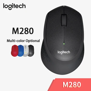 

Logitech M280 Wireless Mouse Office Mouse with USB Nano Receiver 1000dpi 2.4GHz Optical Mouse for Windows 10/8/7 Mac OS