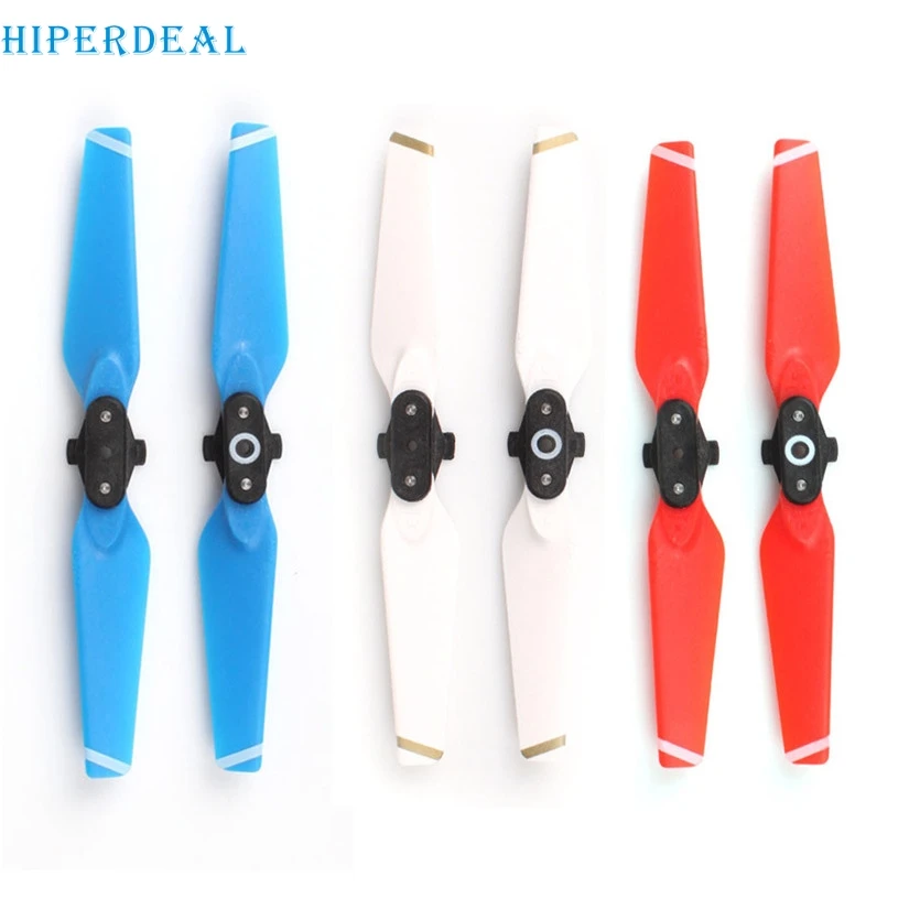 HIPERDEAL 2 piezas de hélice de chispa para DJI Spark Drone accesorios de liberación rápida plegable cuchillas 4730F piezas de repuesto # M|Hélice|   - AliExpress