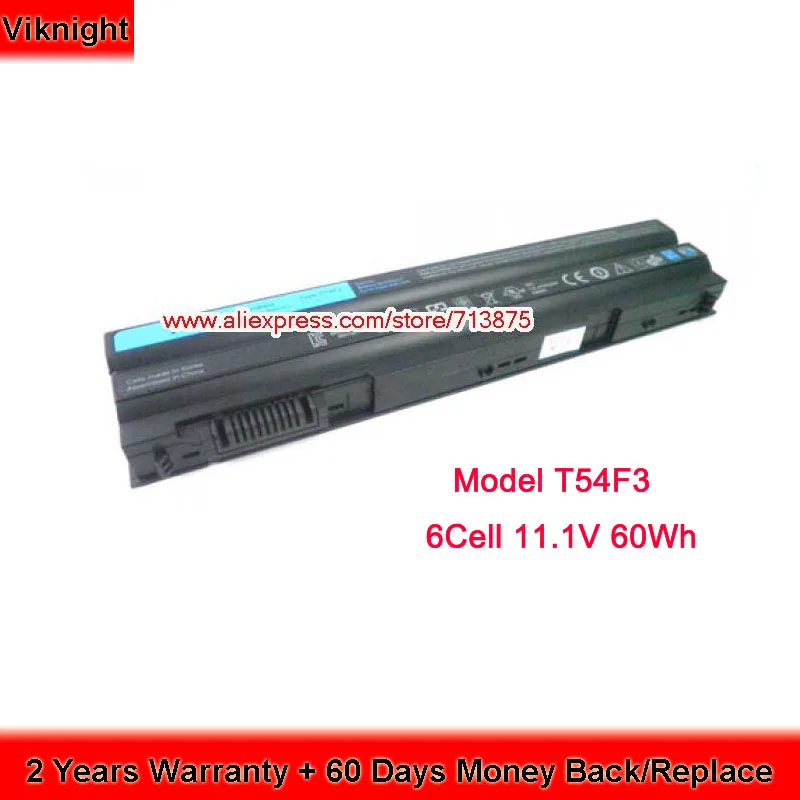 6 ячеек T54F3 ноутбука Батарея для Dell Latitude E6430 M5Y0X T54FJ 60Wh 11,1 В