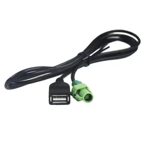 USB кабель AUX адаптер для BMW E80 E88 E90 E91 E92 E93 F10 F11 CD плеер Aux