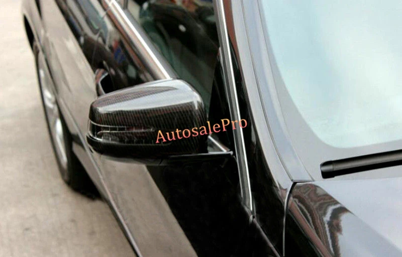 2012-2015 для Benz ML W166/GL x166 углерода Волокно Боковая дверь Зеркала trim 2 шт. | Автомобили и