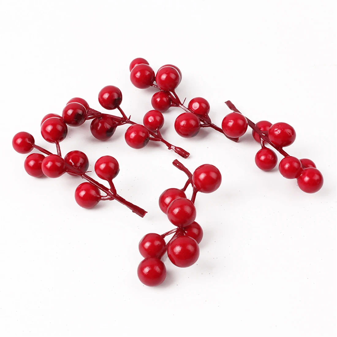 10 шт./лот искусственный мини букет из ягод вишни и жемчуга на свадьбу