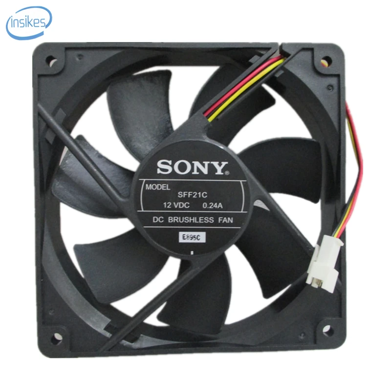 SFF21C Fluid Dynamic Bearing Cooling Fan DC 12V 0.24A 2.88W 2100RPM
