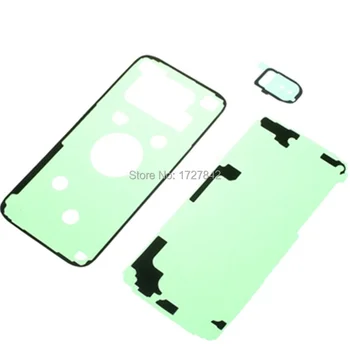 

50 pieces/lot For Samsung Galaxy S7 Edge G935 S7 G930 Back Housing Sticker +Waterproof Adhesive + Camera Lens Ring Adhesive Glue