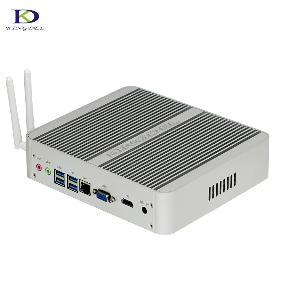 US $286.55 8th Gen Mini PC Windows 10 Pro Fanless Nuc HTPC 6M Cache Graphics UHD 620 4K TV Box with Intel Quad Core i5 8250U Mini Computer