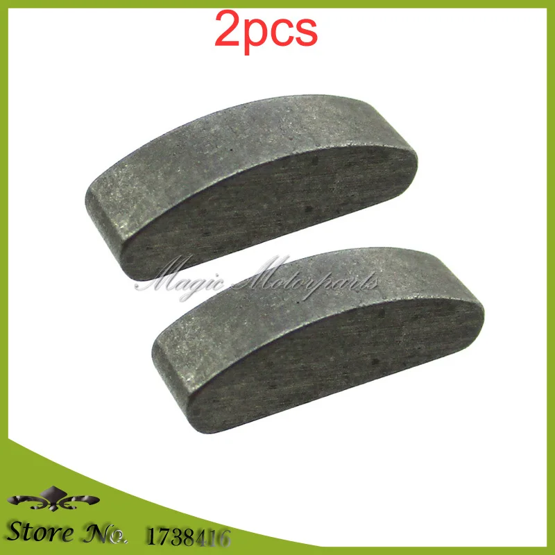2pcs Woodruff Key For Pit Dirt Bike Crank or Flywheel. Timing Key