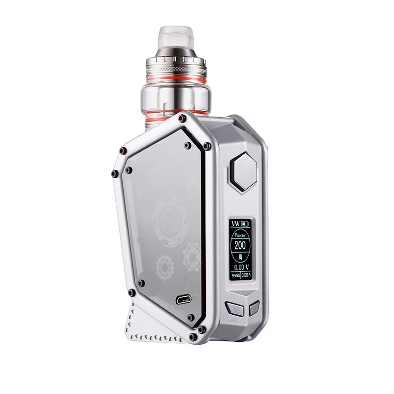 

200W Electronic Cigarette Cool Colorful Lights Big Smoke with Screen Steam