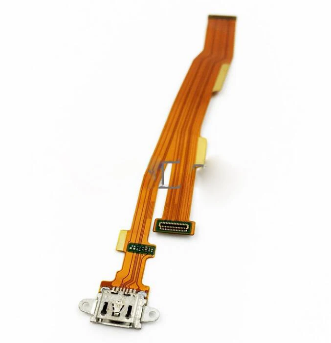 10 шт./лот USB зарядное устройство док-станция разъем Micro зарядный порт детали гибкого кабеля для OPPO A73m/t