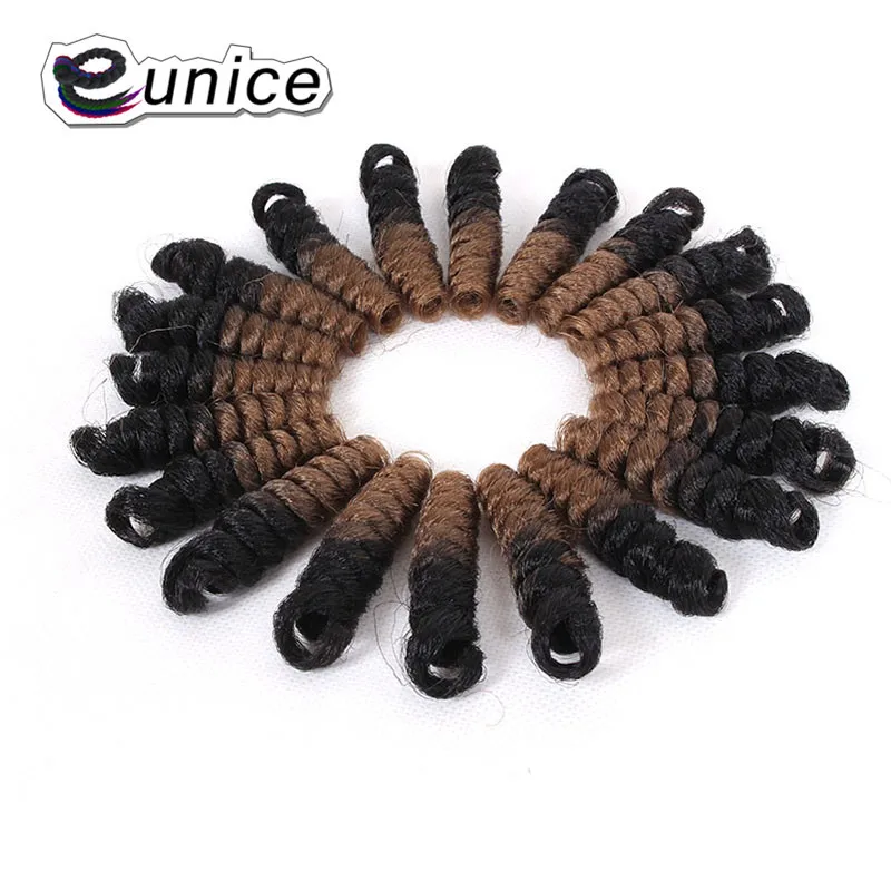 Natural Looking Eunice Ombre Hair Extensions Synthetic For