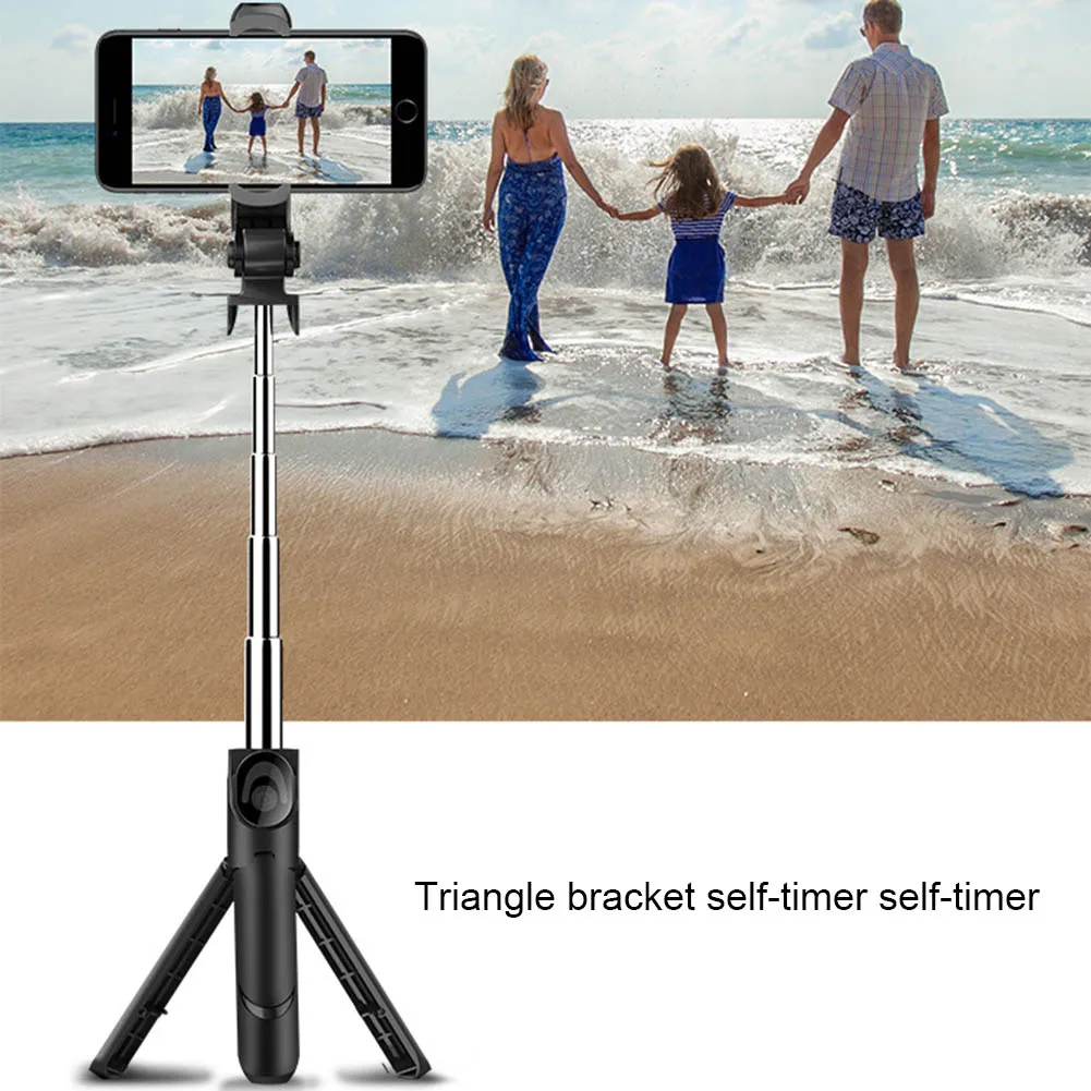 Selfie Stick Tripod Portable 360 Degree Rotation With Bluetooth Remote