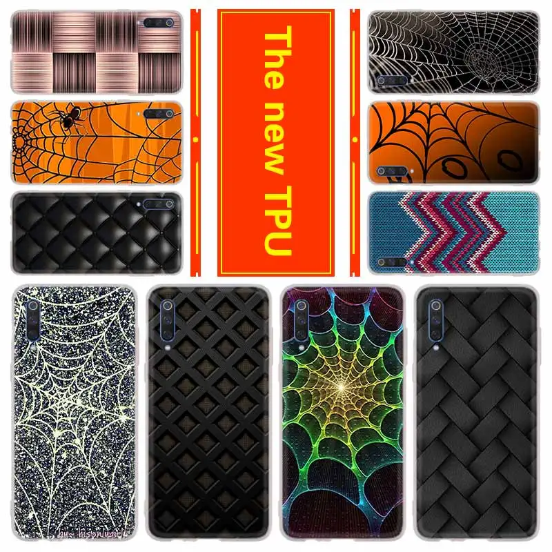 Soft Silicone Case For Xiaomi Mi 11 10 8 A3 A2 Cc9 Lite 9 11Pro A1 5x 6x Ultra Cover weaving | Мобильные телефоны и