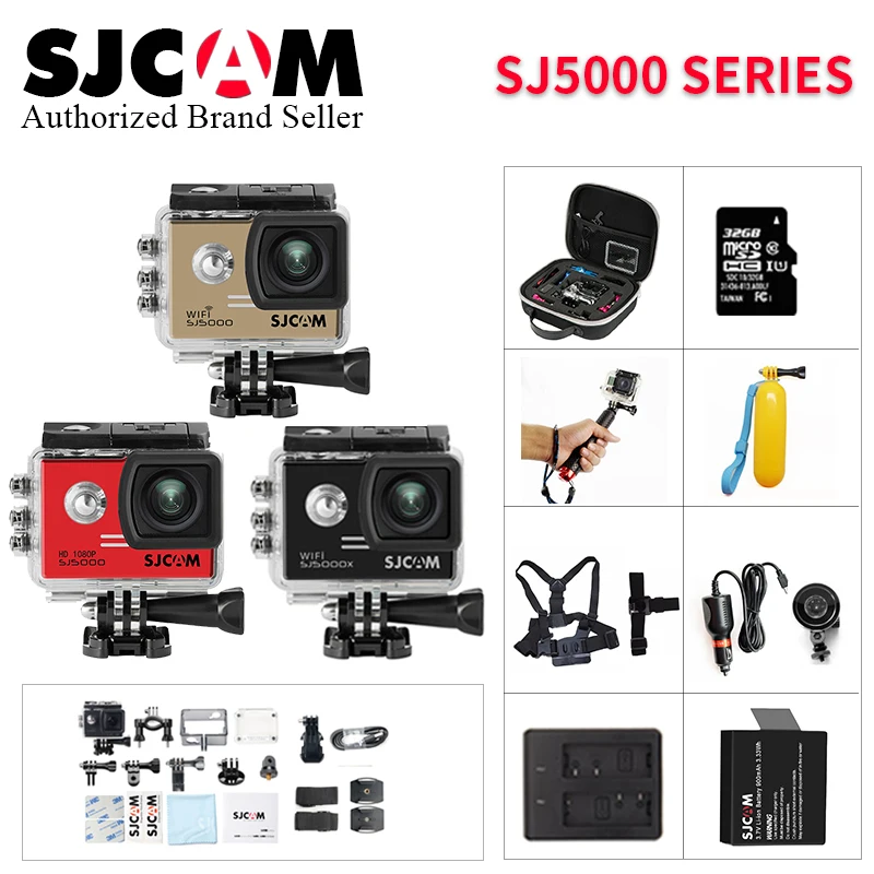 Original sjcam SJ5000 Series SJ5000 & SJ5000 WiFi & SJ5000X Wifi Action Sport Camera 4K Waterproof SJ 5000 go extreme pro Camera Original sjcam SJ5000 Series SJ5000 & SJ5000 WiFi & SJ5000X Wifi Action Sport Camera 4K Waterproof SJ 5000 go extreme pro Camera