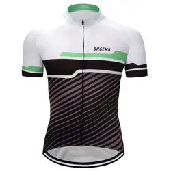 Новый Для Мужчин's Джерси дышащий Велосипедный спорт цикл одежда быстросохнущая майки спортивные мода полосатый узор Спортивная одежда