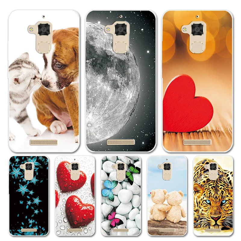 

Heart Phone Case Cover For Asus Zenfone 3 Max ZC520TL X008D Phone Case TPU Capa For ASUS Zenfone 3 MAX ZC 520TL Case Shell Funda