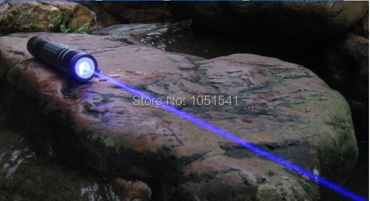 

Powerful military 405nm purple blue violet laser pointer 10000m LED light burning black match/cigarettes Uv counterfeit detector