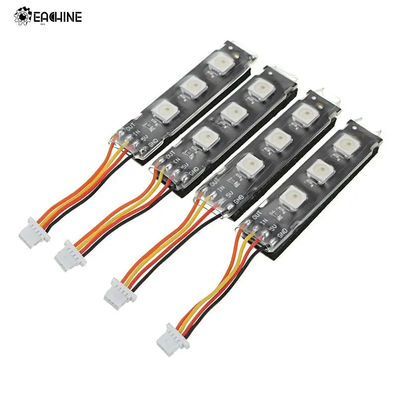

4 PCS Eachine Wizard TS215 FPV Racing RC Drone Multirotor Spare Part LED Light