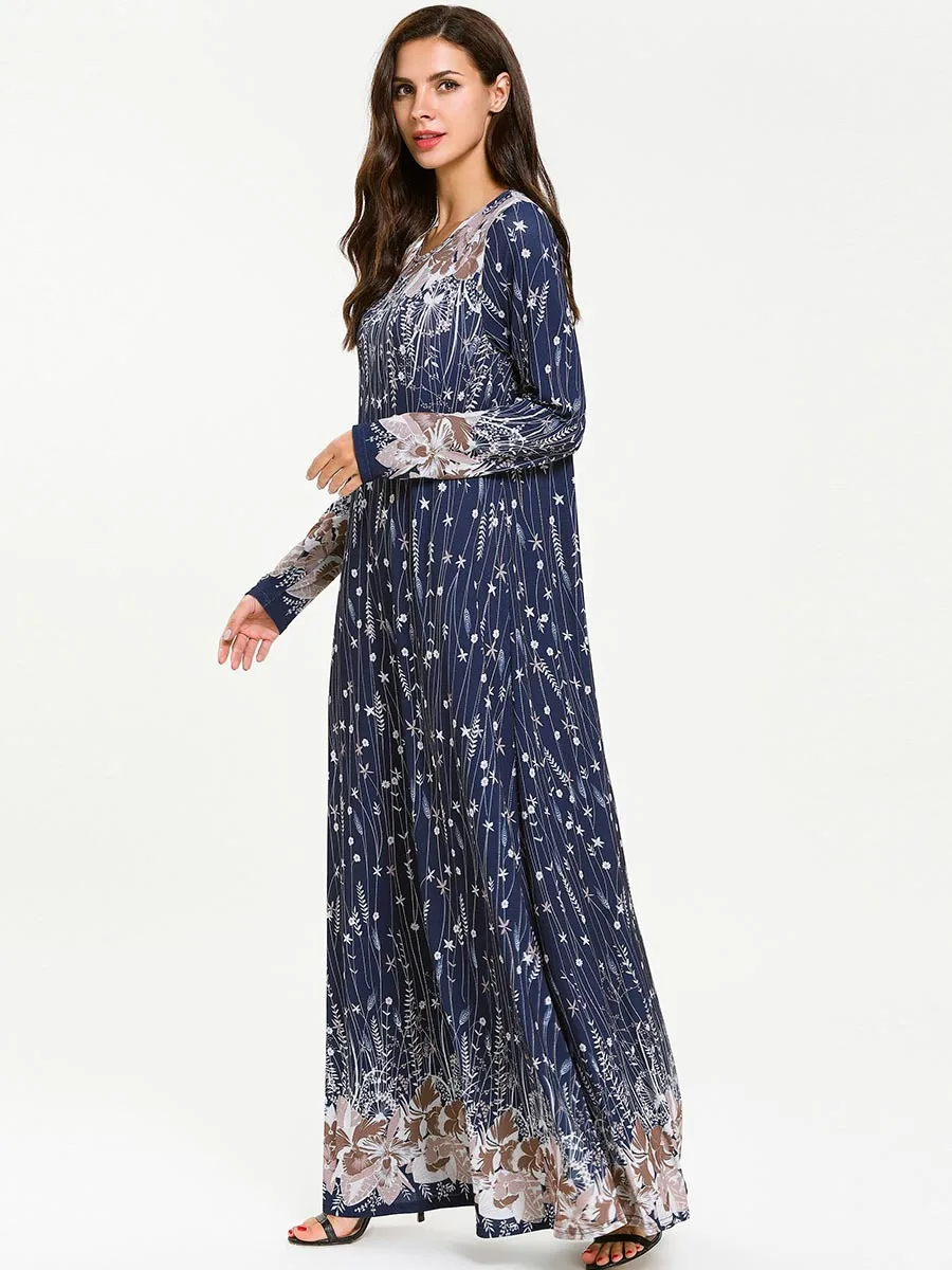 Длинное мусульманское платье abaya s Дубай женское Абая Марокканская Турция