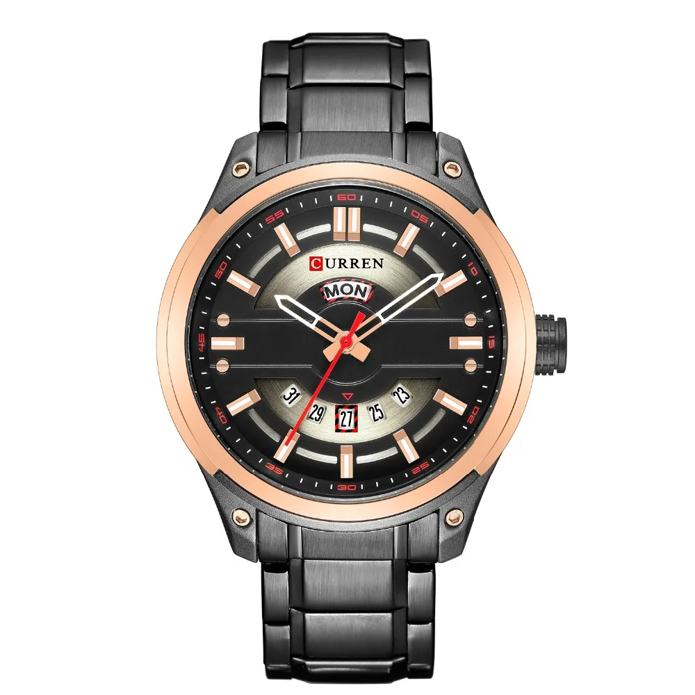 

2018 CURREN Luxury Brand Analog sports Wristwatch Display Date Men's Quartz Watch Business Watch relogio masculino 8319
