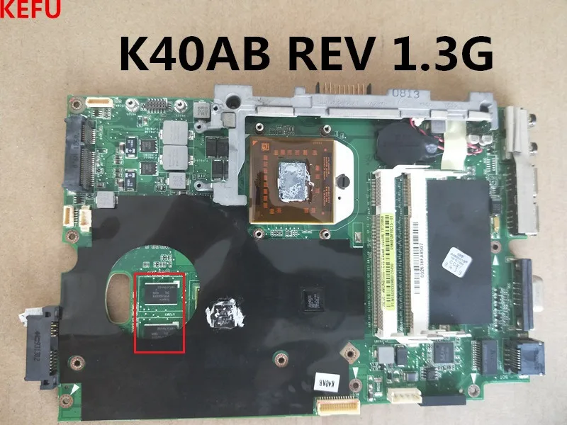 KEFU Free Shipping For Asus K40AD Laptop Motherboard K40AB REV:1.3G 100% Tested | Компьютеры и офис