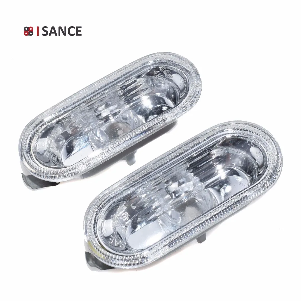 ISANCE Left + Right Pair Clear Side Marker Light 1J0949117, 1J0 949 117