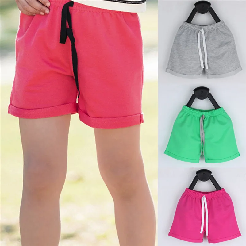 Летние и весенние детские хлопковые шорты детские шорты для мальчиков и девочек детская одежда для малышей модные брюки