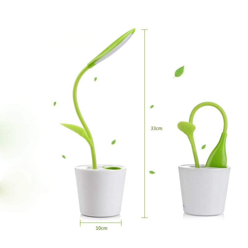 LED Desk Table Lamp Peas seedlings eye-protection Reading Light LED Night Light with USB Rechargeable for Reading, Studying LED Desk Table Lamp Peas seedlings eye-protection Reading Light LED Night Light with USB Rechargeable for Reading, Studying